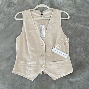 young fabulous & broke cotton vest, NWT